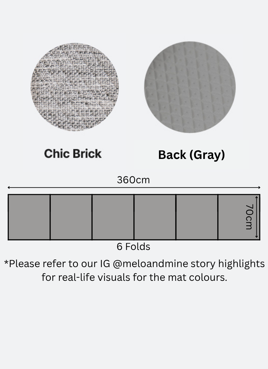 Dfang Comfort Pet Mat 7mm ( Folding Type-70cm )