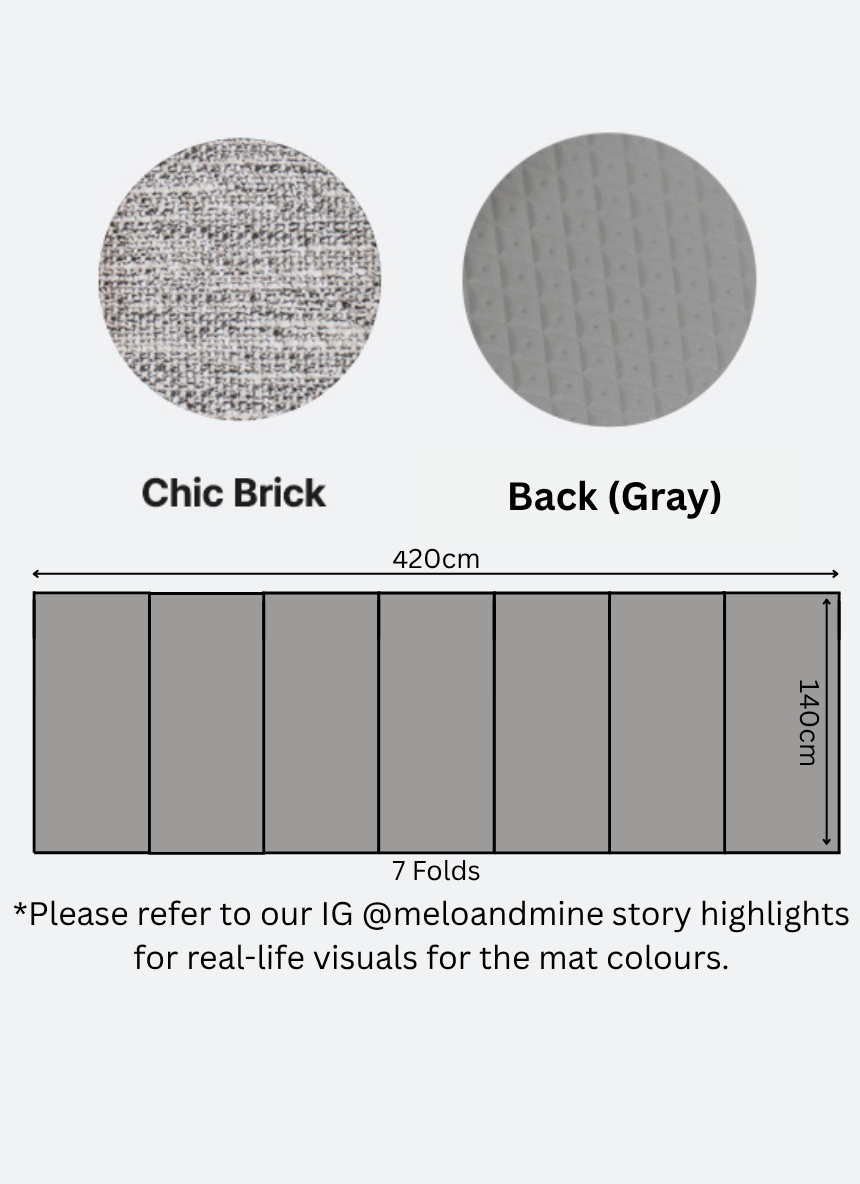 Dfang Comfort Pet Mat 7mm ( Folding Type-140 cm )