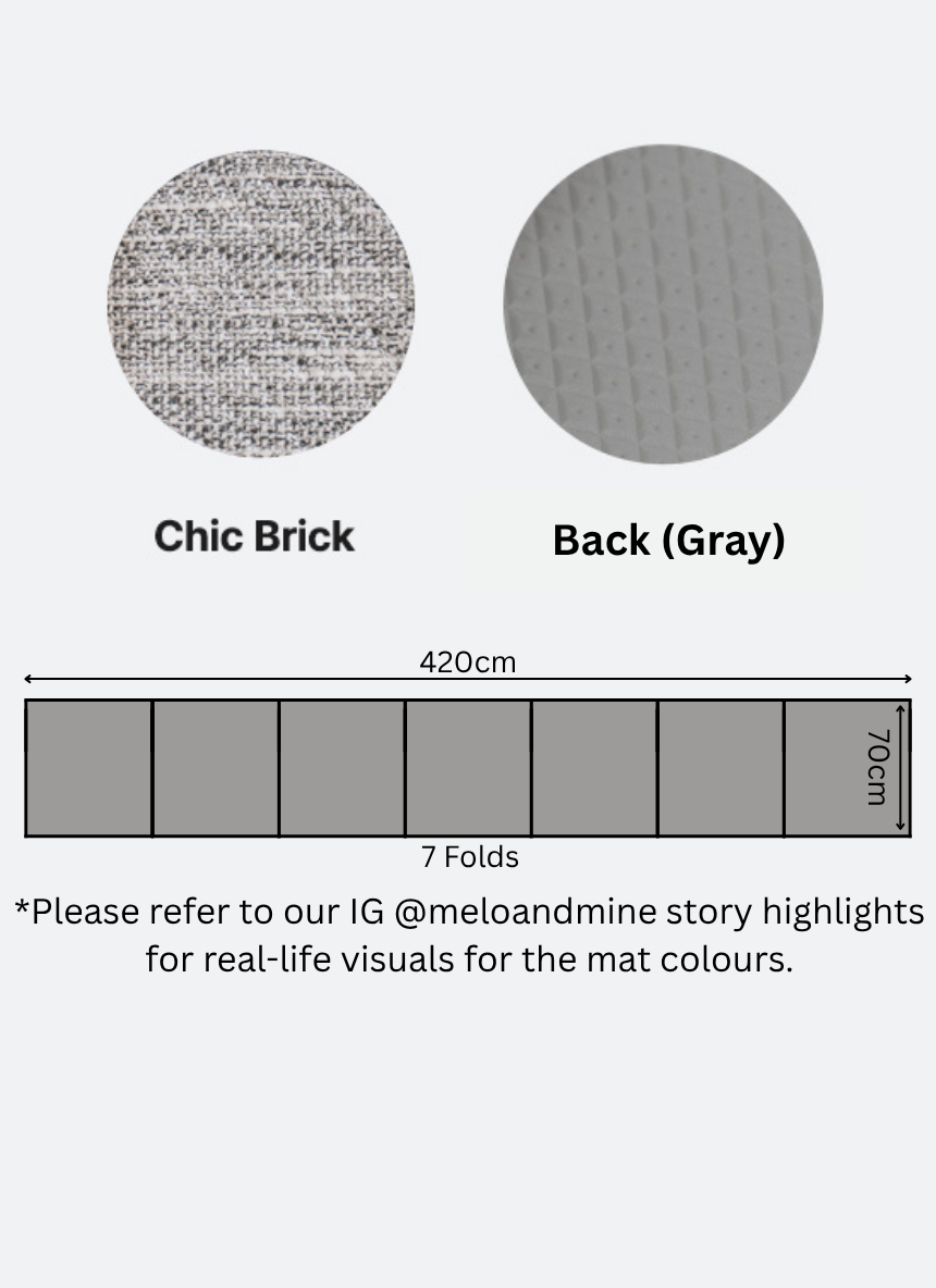 Dfang Comfort Pet Mat 7mm ( Folding Type-70cm )